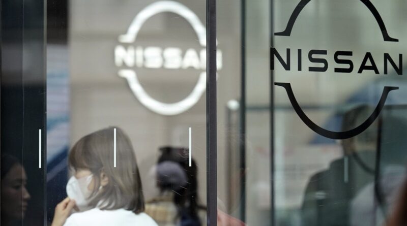 Logos at Nissan showrooms